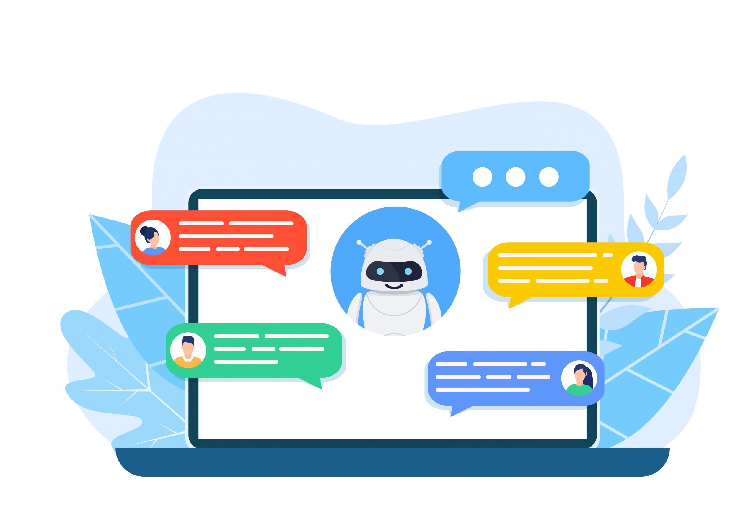¿Qué puede hacer un chatbot de IA por su negocio? Una lista práctica según el rubro